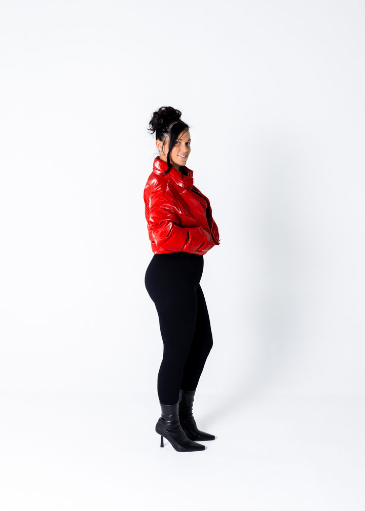 On Top Puffer Jacket "Ruby"