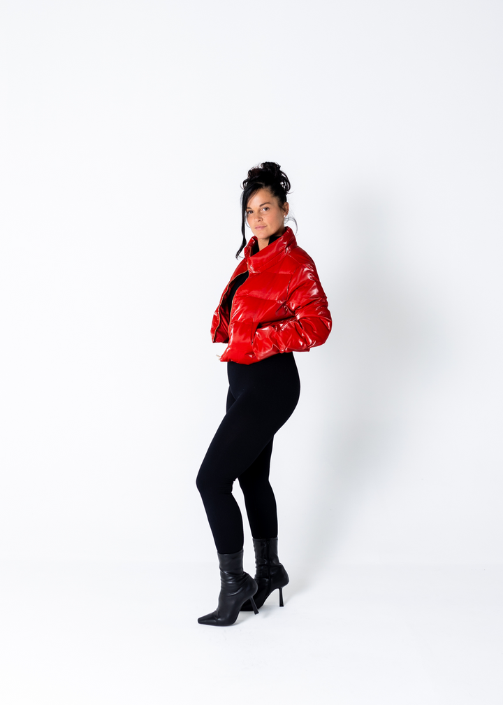 On Top Puffer Jacket "Ruby"