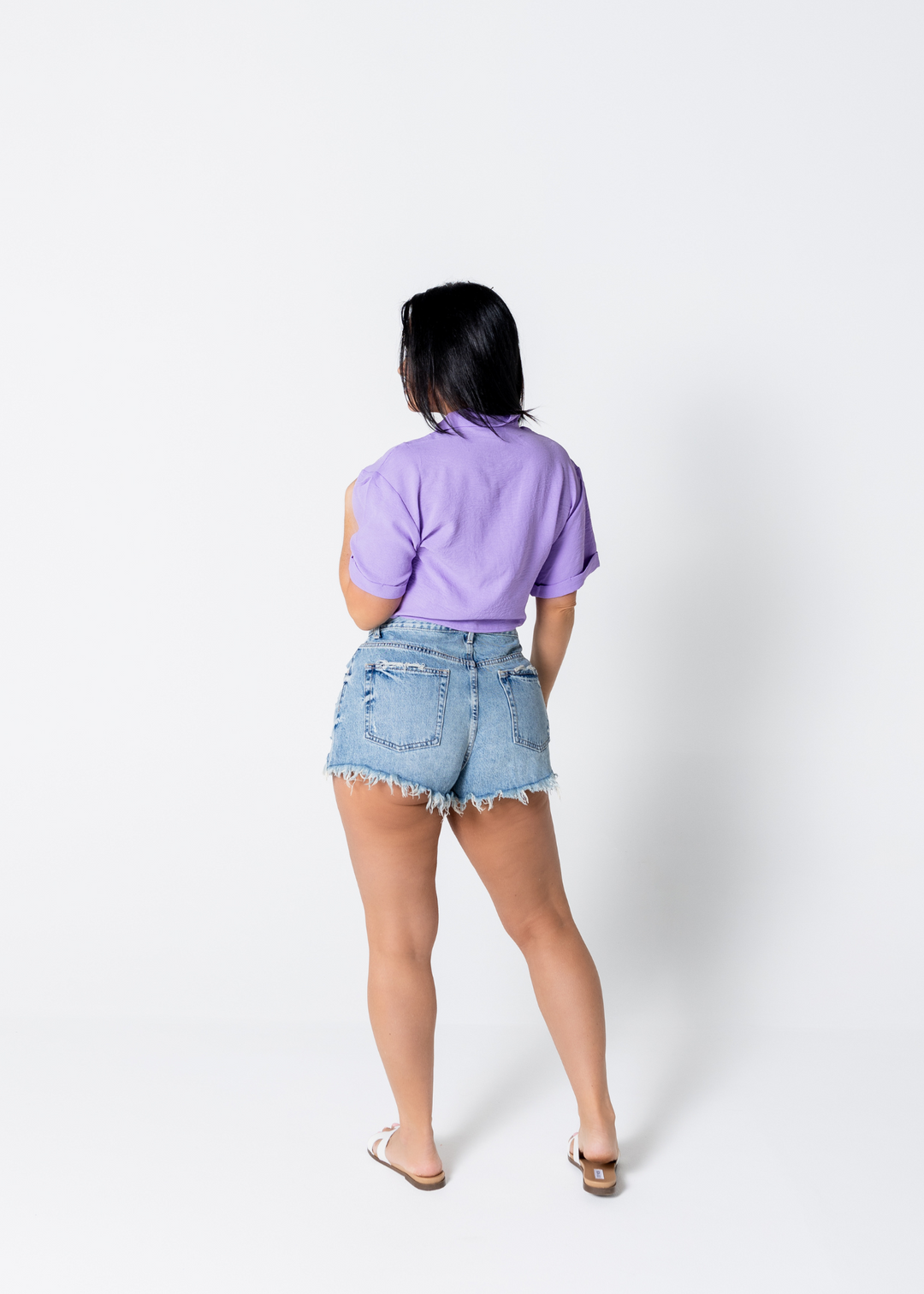 Knotted Top | Lilac