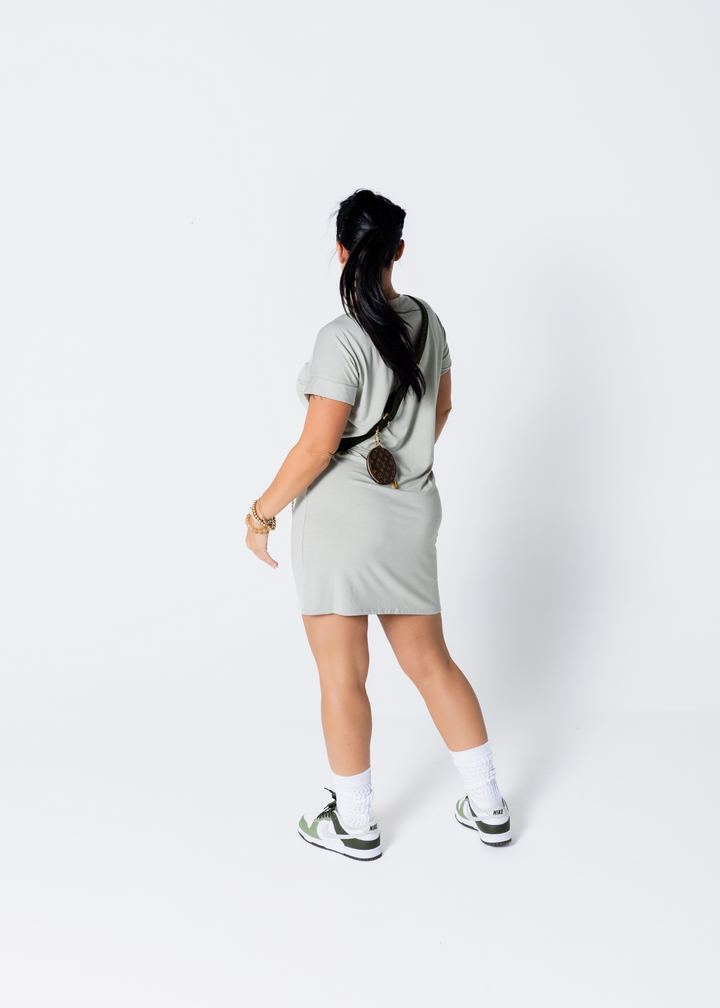 Stay Ready Dress | Light Sage