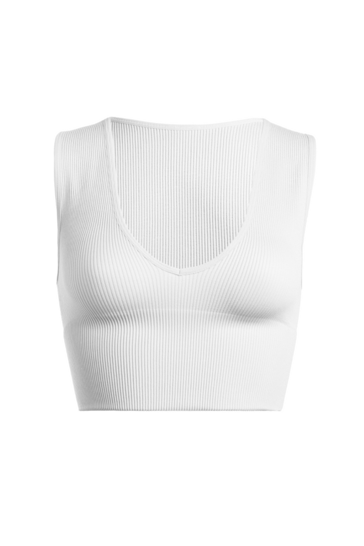 Snatched Tank Top | White