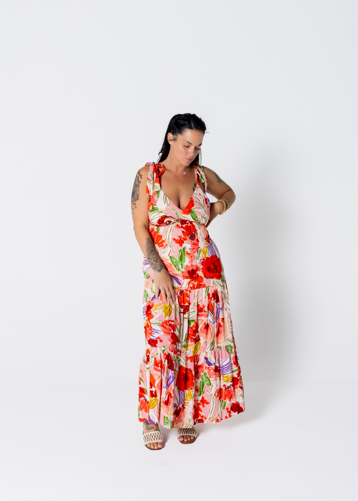 Dreamy Floral Maxi Dress