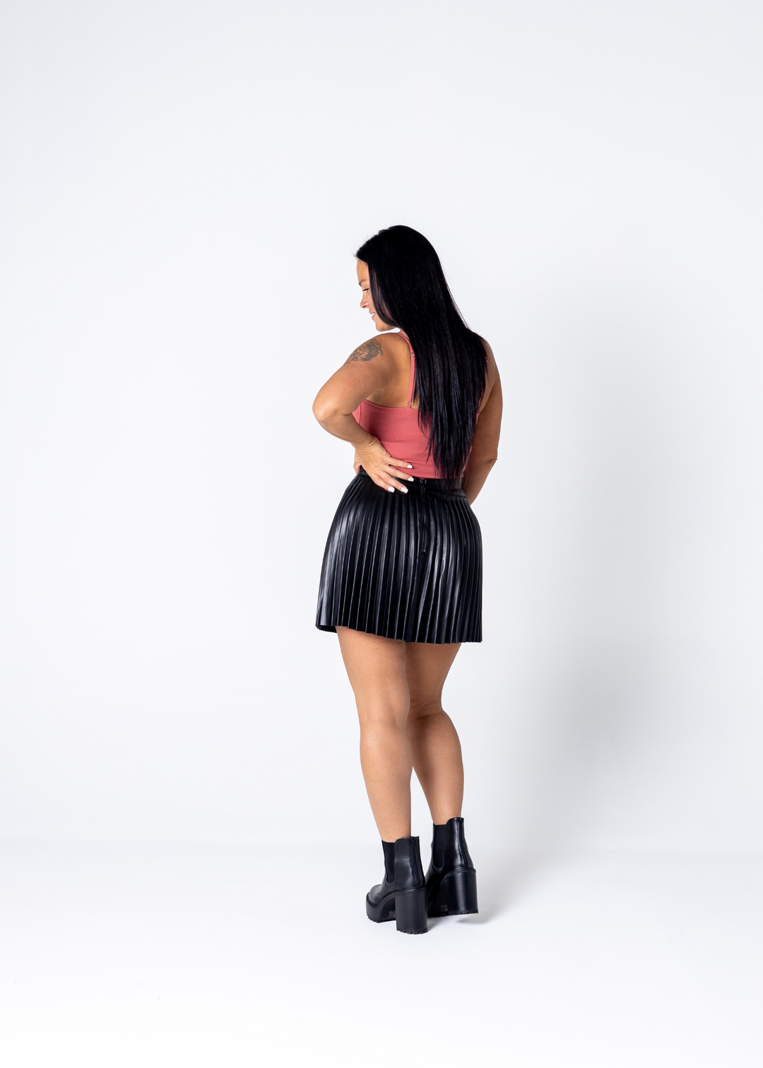 Luxe Pleated Skirt