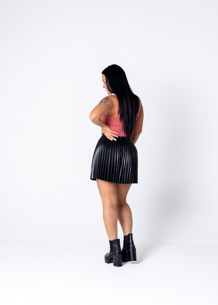 Luxe Pleated Skirt