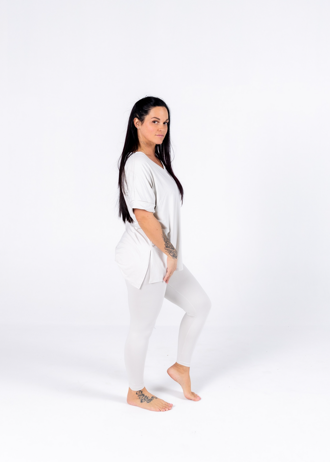 Loungin' Pant Set | Bone