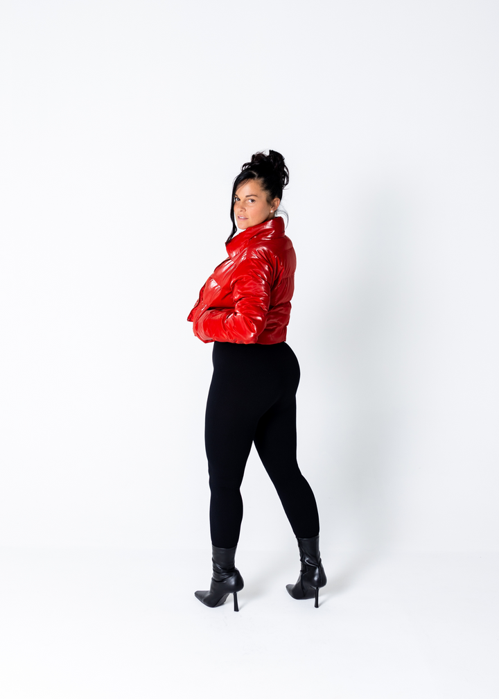 On Top Puffer Jacket "Ruby"