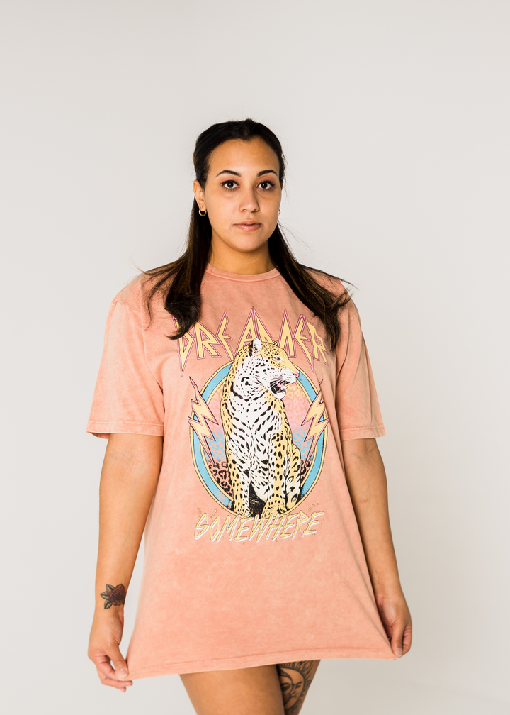 Dreamer Tee "Coral"
