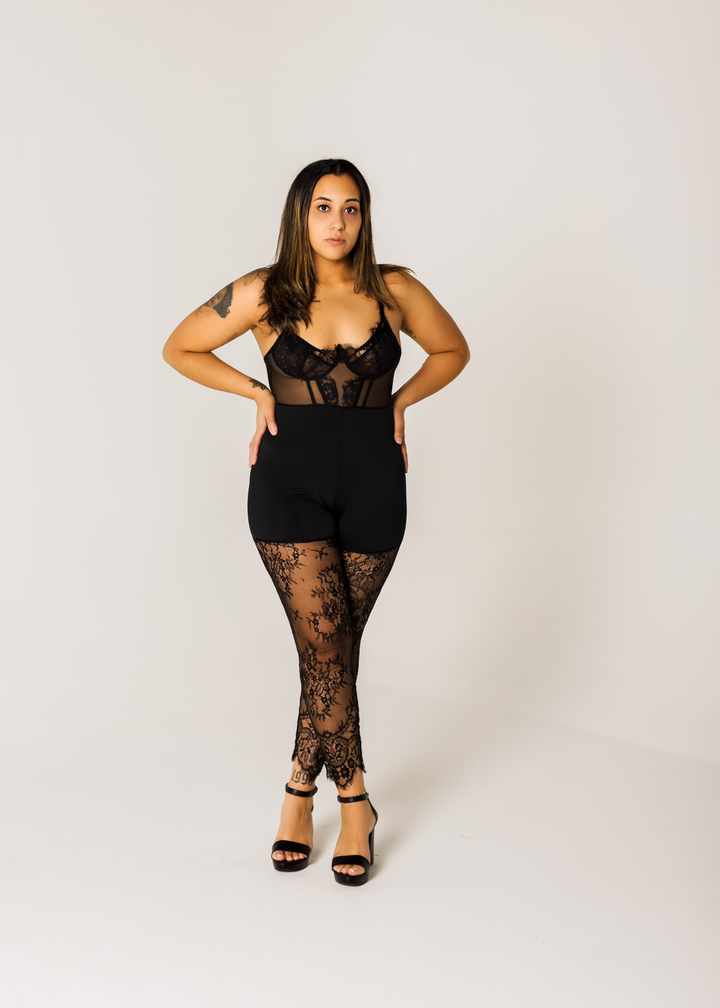 Laced Up Jumpsuit
