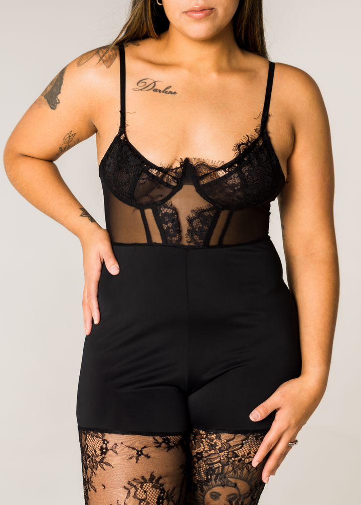 Laced Up Jumpsuit