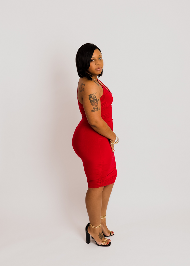 Paint The Town Red Dress