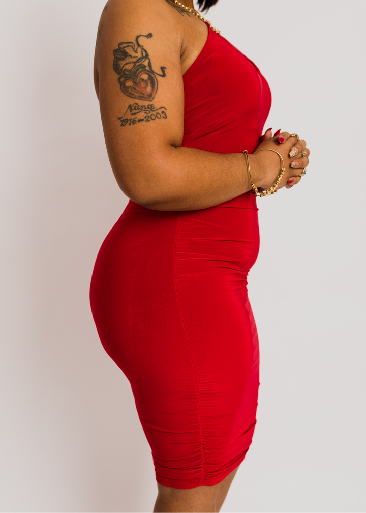 Paint The Town Red Dress
