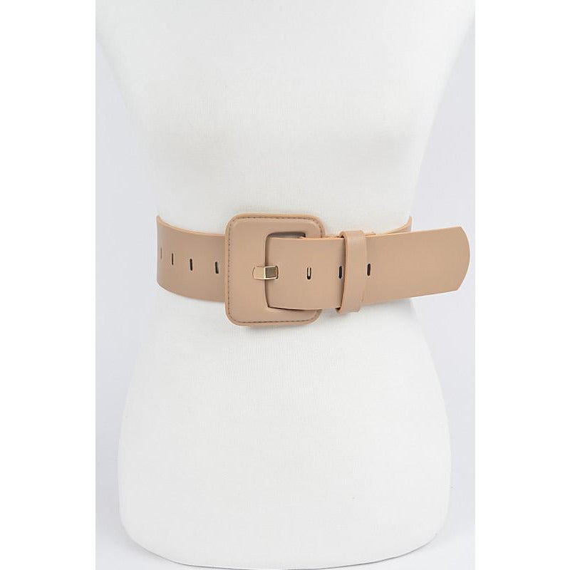 Wide Leather Belt