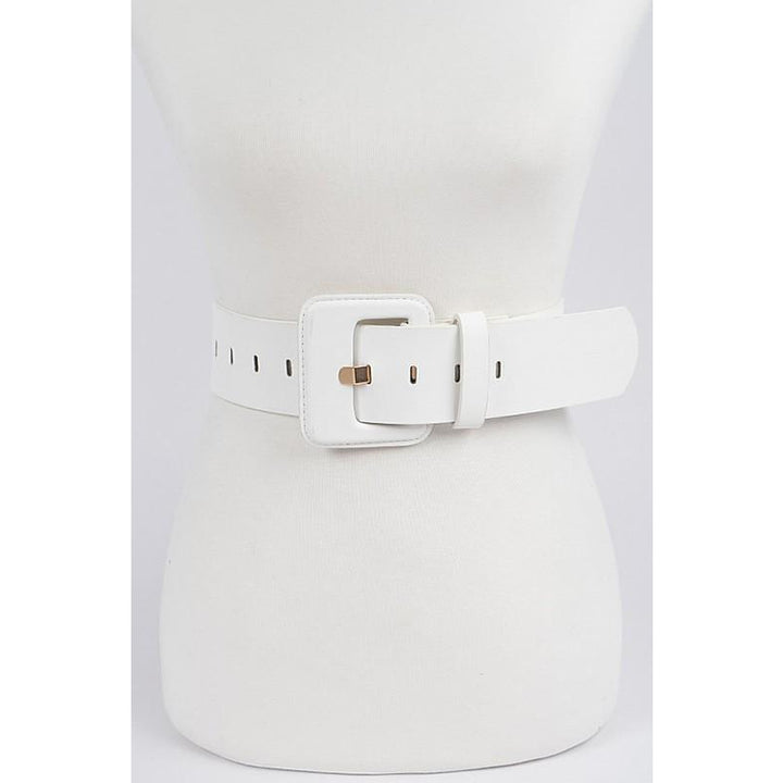 Wide Leather Belt